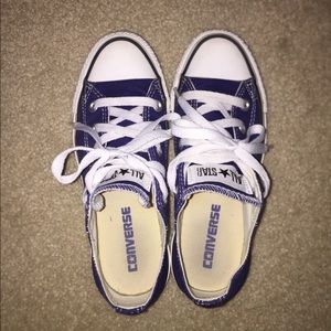 Blue converse